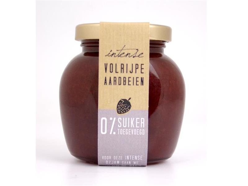 Aardbeien jam 0% suiker