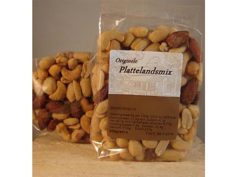 Platteland notenmix 200 gram