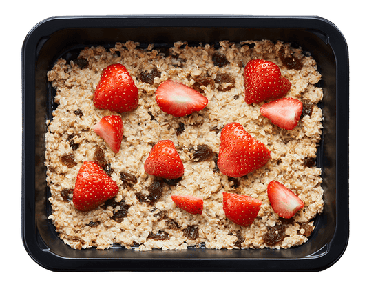 High protein oats aardbei
