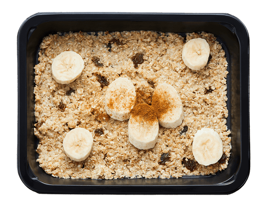 High protein oats banaan